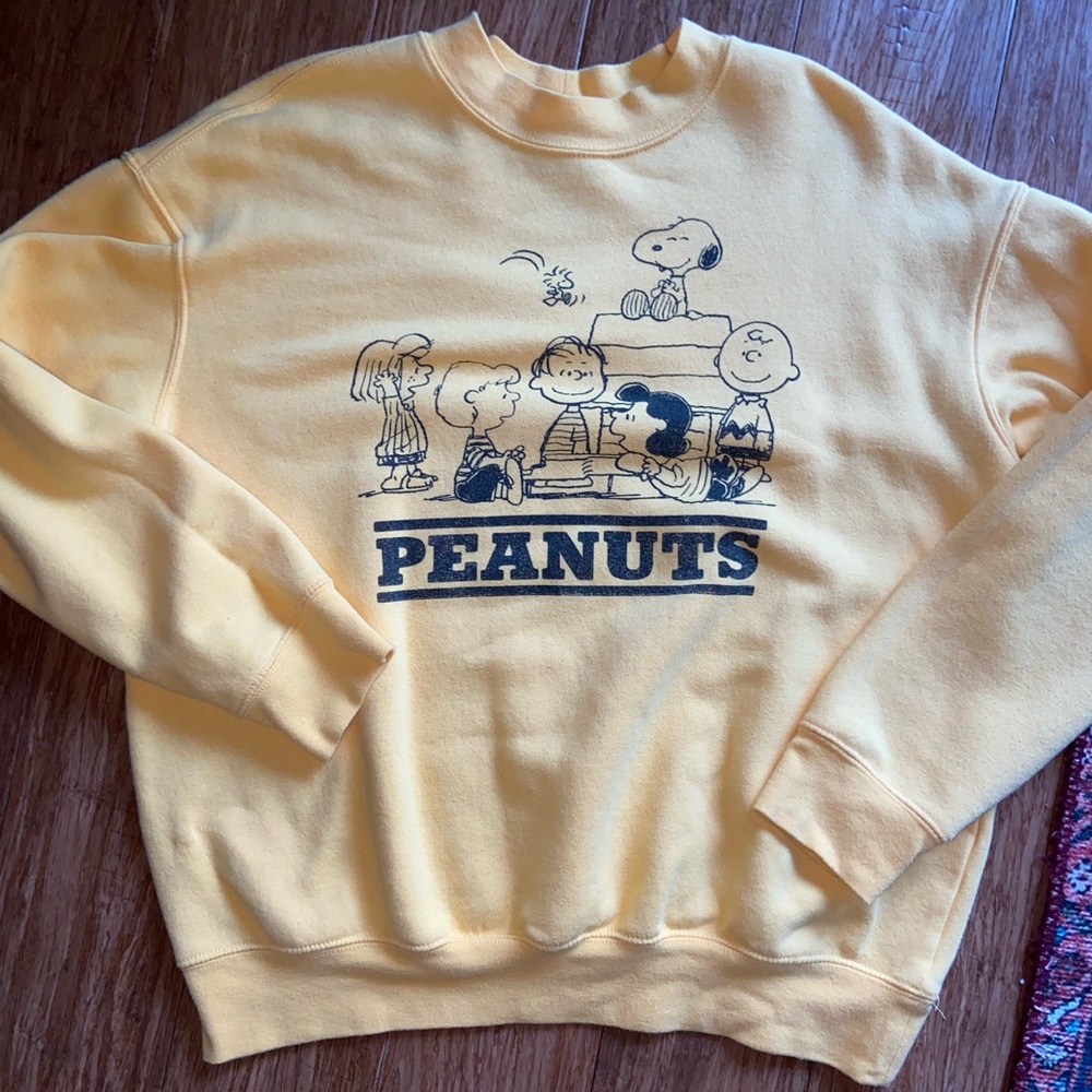 Peanuts Yellow Crewneck